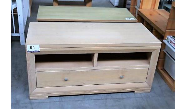 houten tv meubel vv 1 lade
